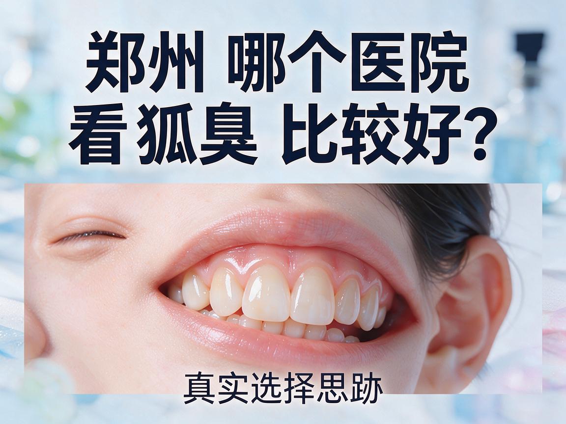 郑州哪个医院看狐臭比较好？聊聊郑州哪个医院看狐臭比较好的真实选择思路