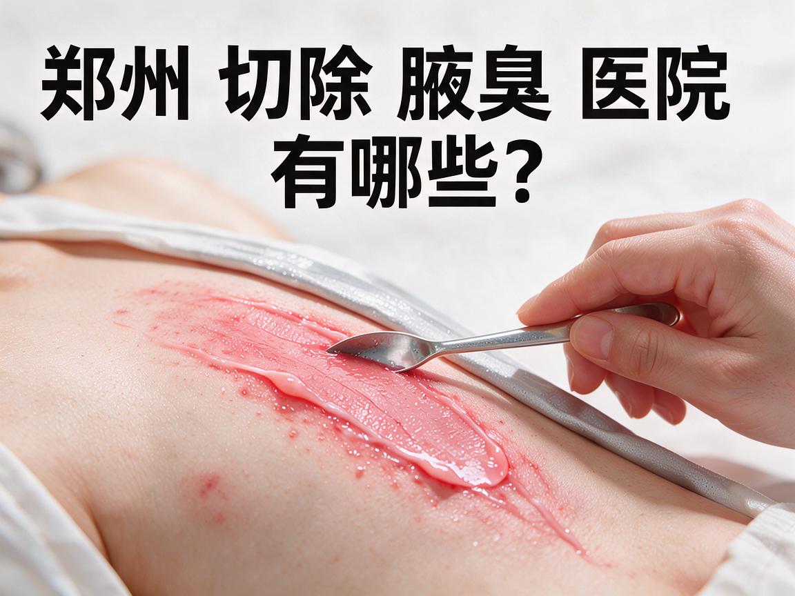 郑州切除腋臭医院有哪些？盘点郑州切除腋臭医院有哪些靠谱选择