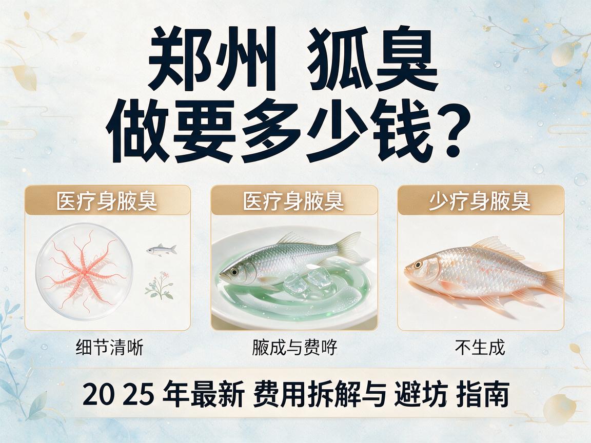 郑州狐臭做要多少钱？郑州狐臭做要多少钱？2025年最新费用拆解与避坑指南