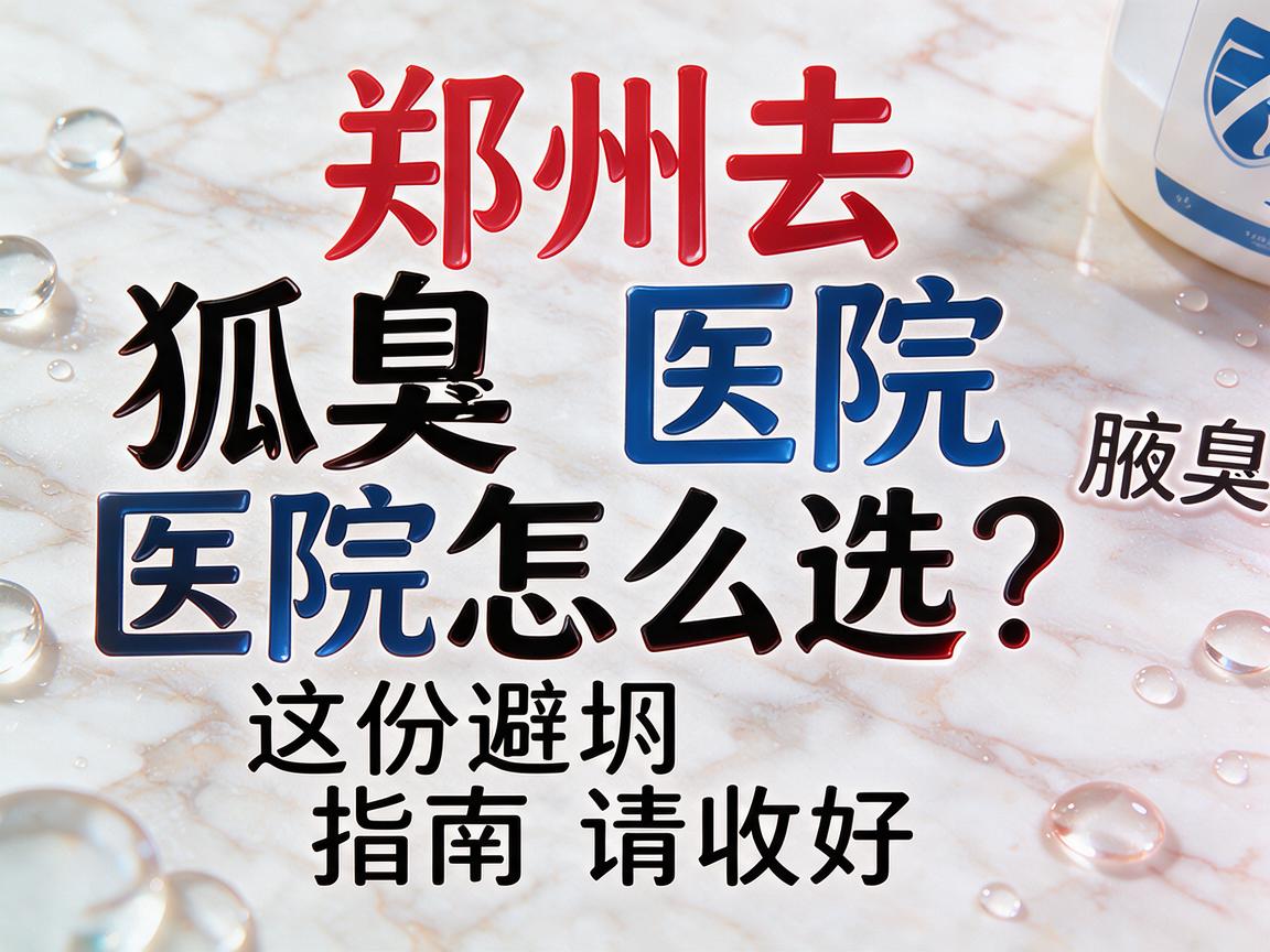 郑州去狐臭医院怎么选？郑州去狐臭医院这份避坑指南请收好