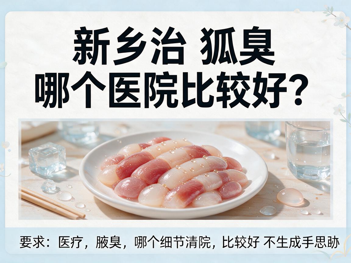 新乡治狐臭哪个医院比较好？聊一聊新乡治狐臭哪个医院比较好的选择思路