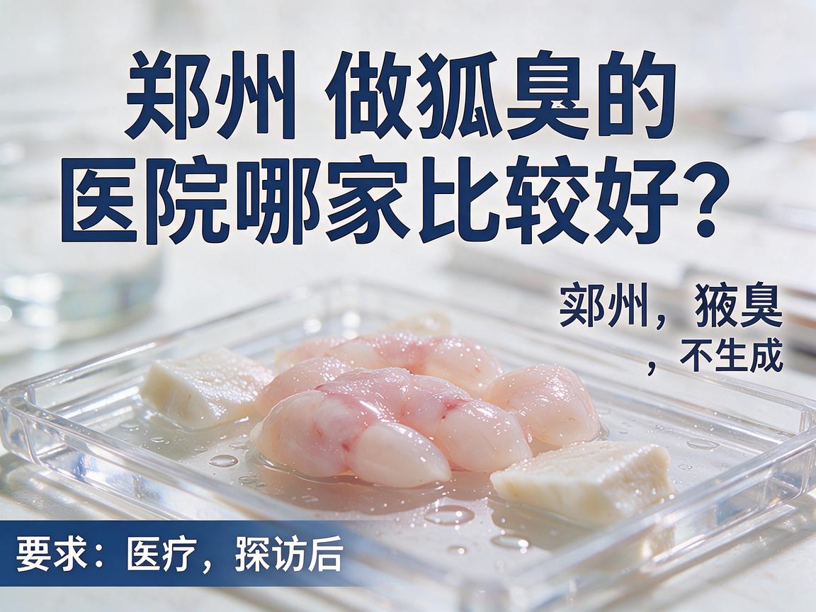 郑州做狐臭的医院哪家比较好？实地探访后，聊聊郑州做狐臭的医院哪家比较好这件事
