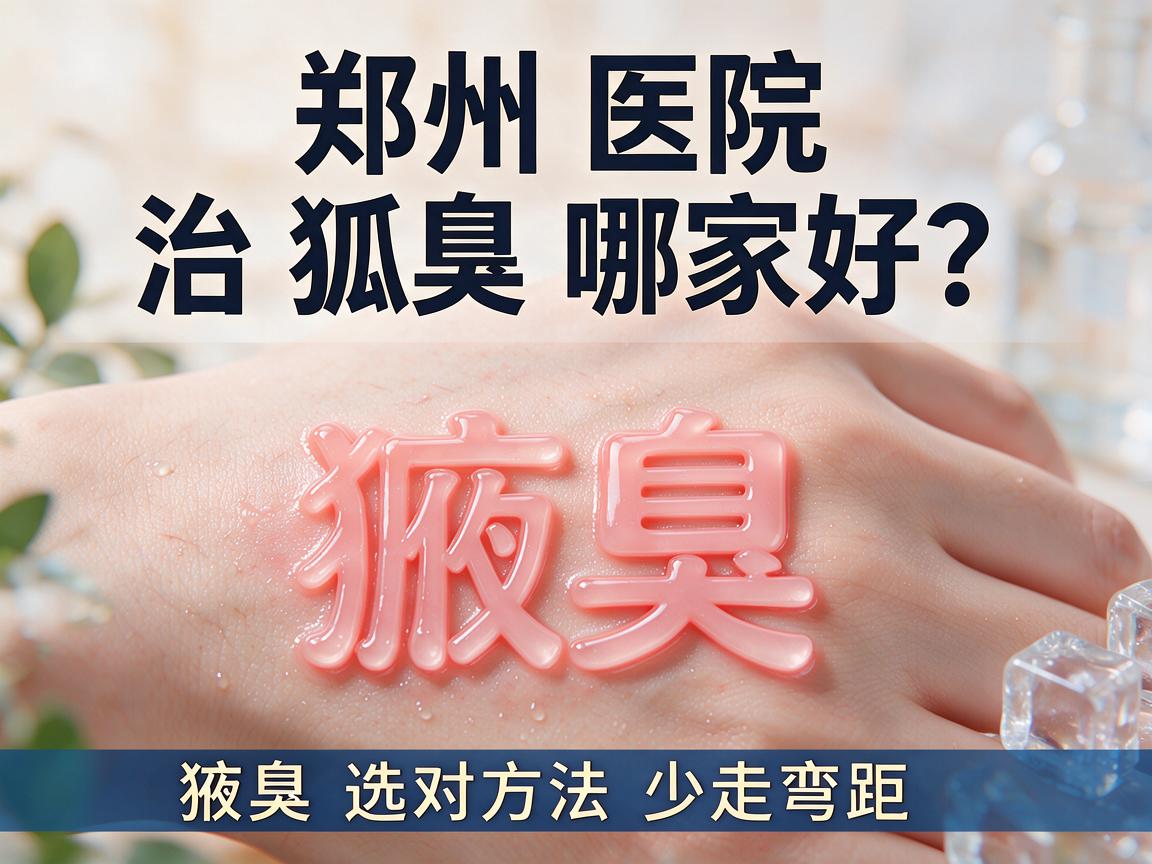 郑州医院治狐臭哪家好？郑州医院治狐臭选对方法少走弯路