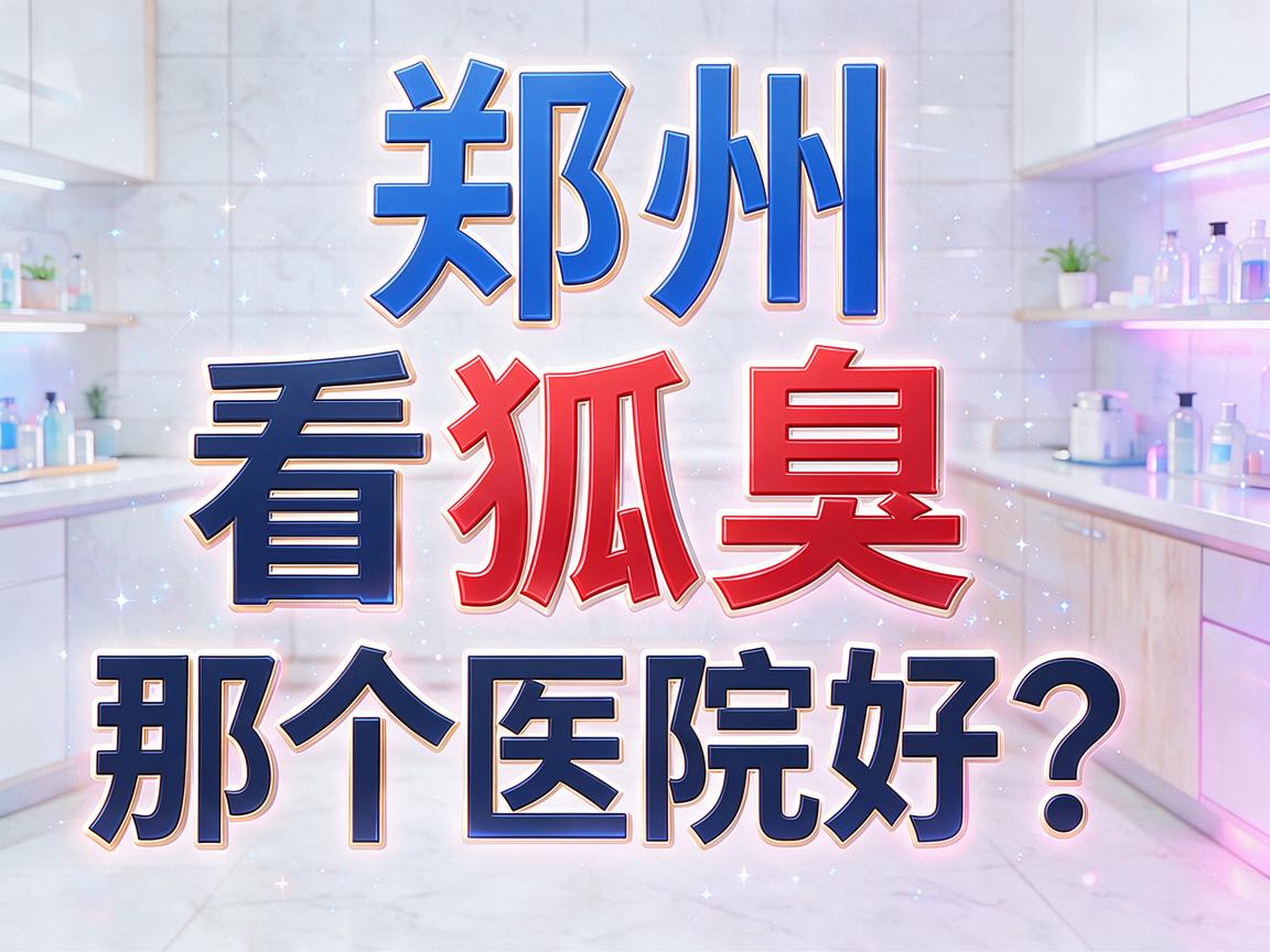 郑州看狐臭那个医院好？聊聊郑州看狐臭那个医院好怎么选