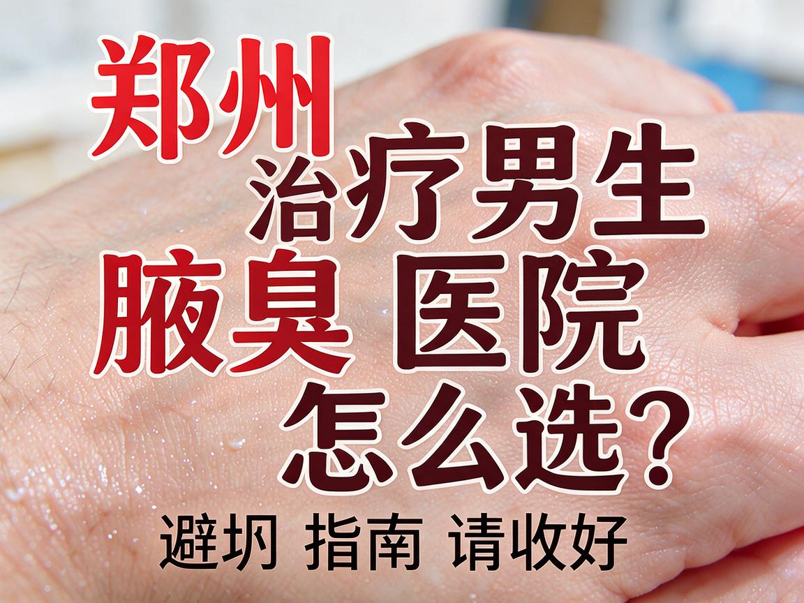 郑州治疗男生腋臭医院怎么选?郑州治疗男生腋臭医院这份避坑指南请收好 郑州治疗男生腋臭医院怎么选?郑州治疗男生腋臭医院这份避坑指南请收好