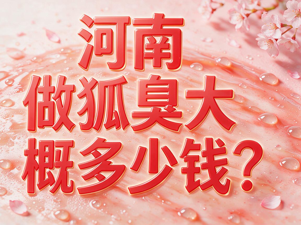 河南做狐臭大概多少钱？郑州附医解析河南做狐臭大概多少钱