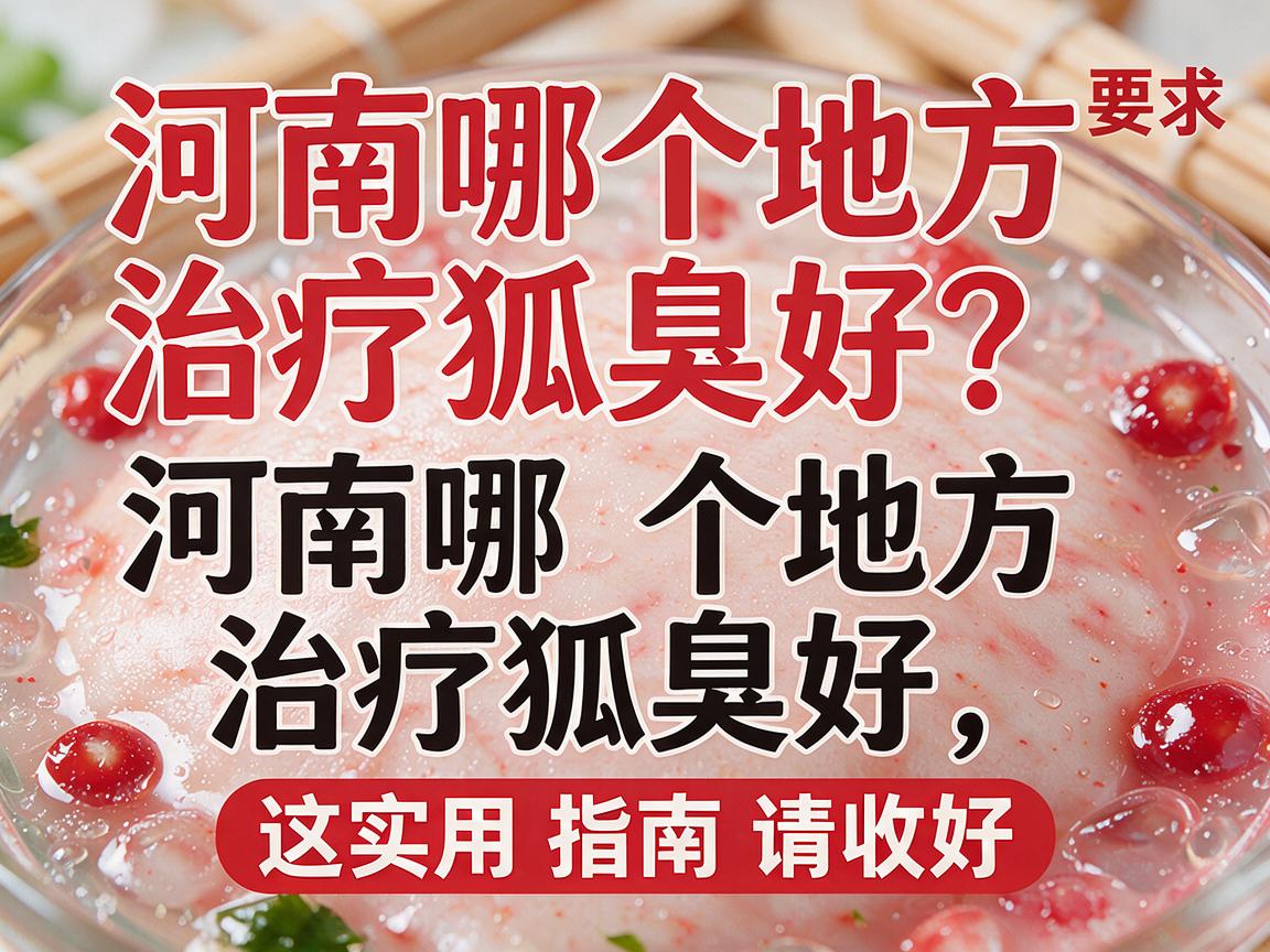 河南哪个地方治疗狐臭好？河南哪个地方治疗狐臭好，这份实用指南请收好
