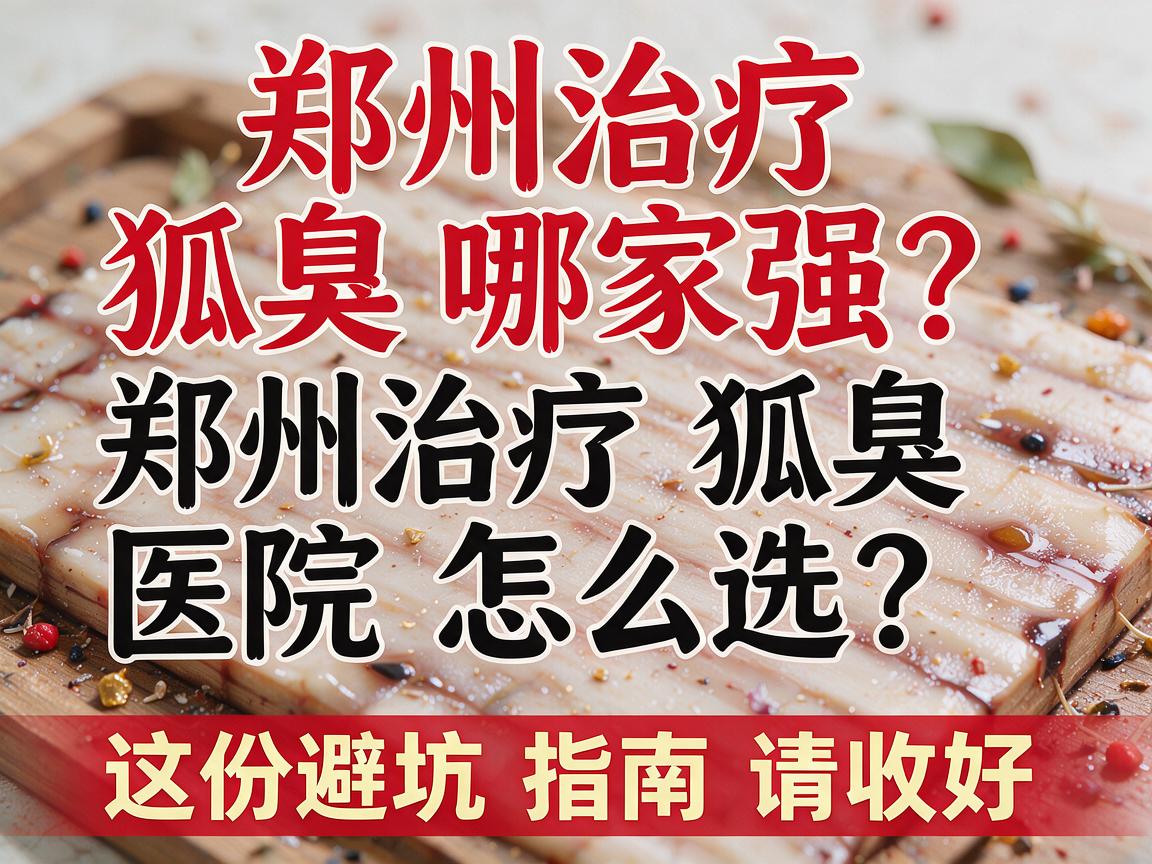 郑州治疗狐臭哪家强？郑州治疗狐臭医院怎么选？这份避坑指南请收好