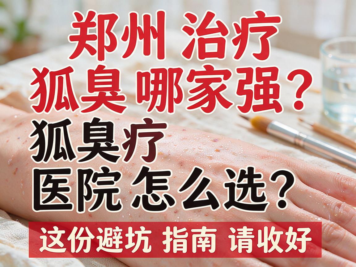 郑州治疗狐臭哪家强？郑州治疗狐臭医院怎么选？这份避坑指南请收好