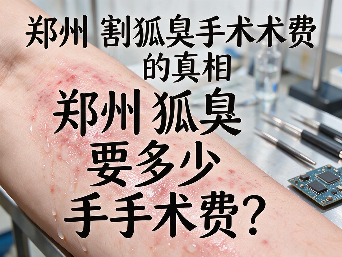 郑州割狐臭要多少手术费？聊聊郑州割狐臭手术费的真相