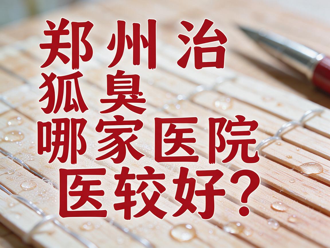 郑州治狐臭哪家医院较好？聊聊郑州治狐臭哪家医院较好的实在参考