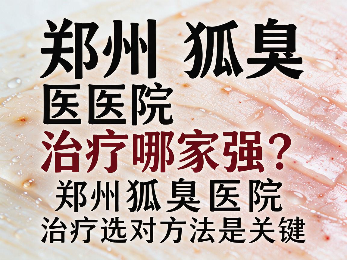 郑州狐臭医院治疗哪家强?郑州狐臭医院治疗选对方法是关键 郑州狐臭医院治疗哪家强?郑州狐臭医院治疗选对方法是关键