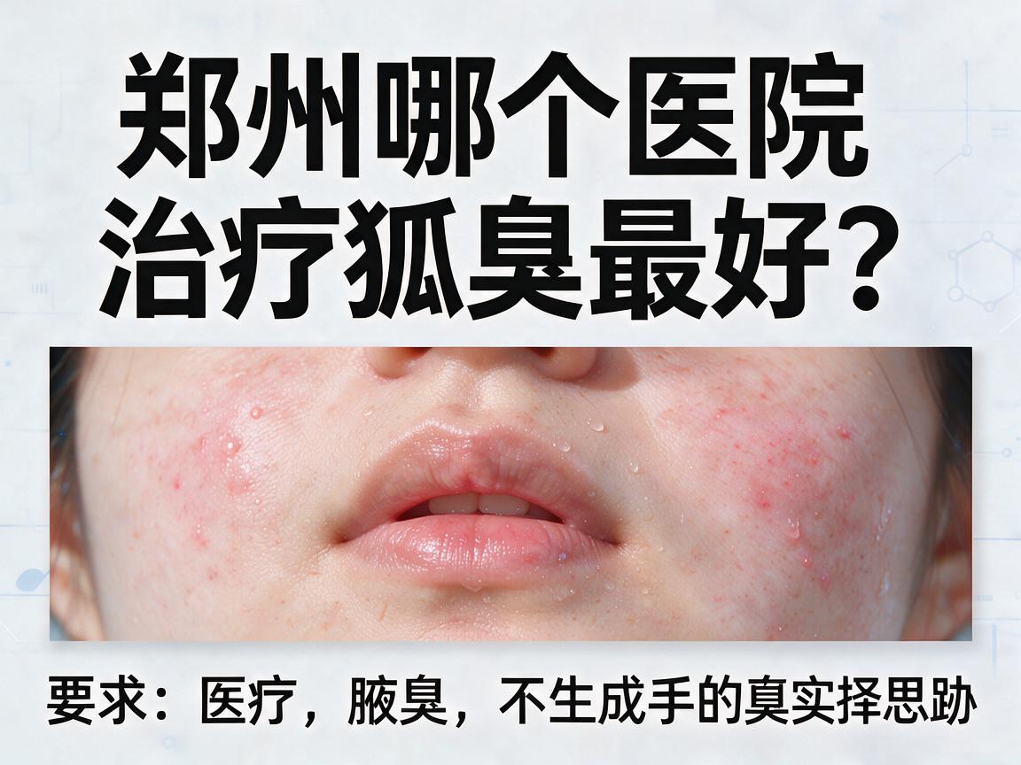 郑州哪个医院治疗狐臭最好？聊聊郑州哪个医院治疗狐臭最好的真实选择思路