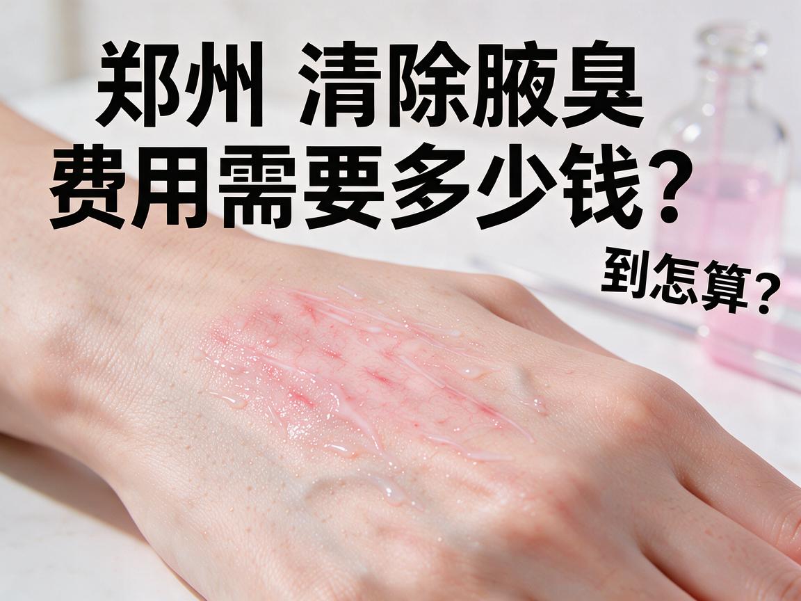 郑州清除腋臭需要多少钱？郑州清除腋臭费用到底怎么算？