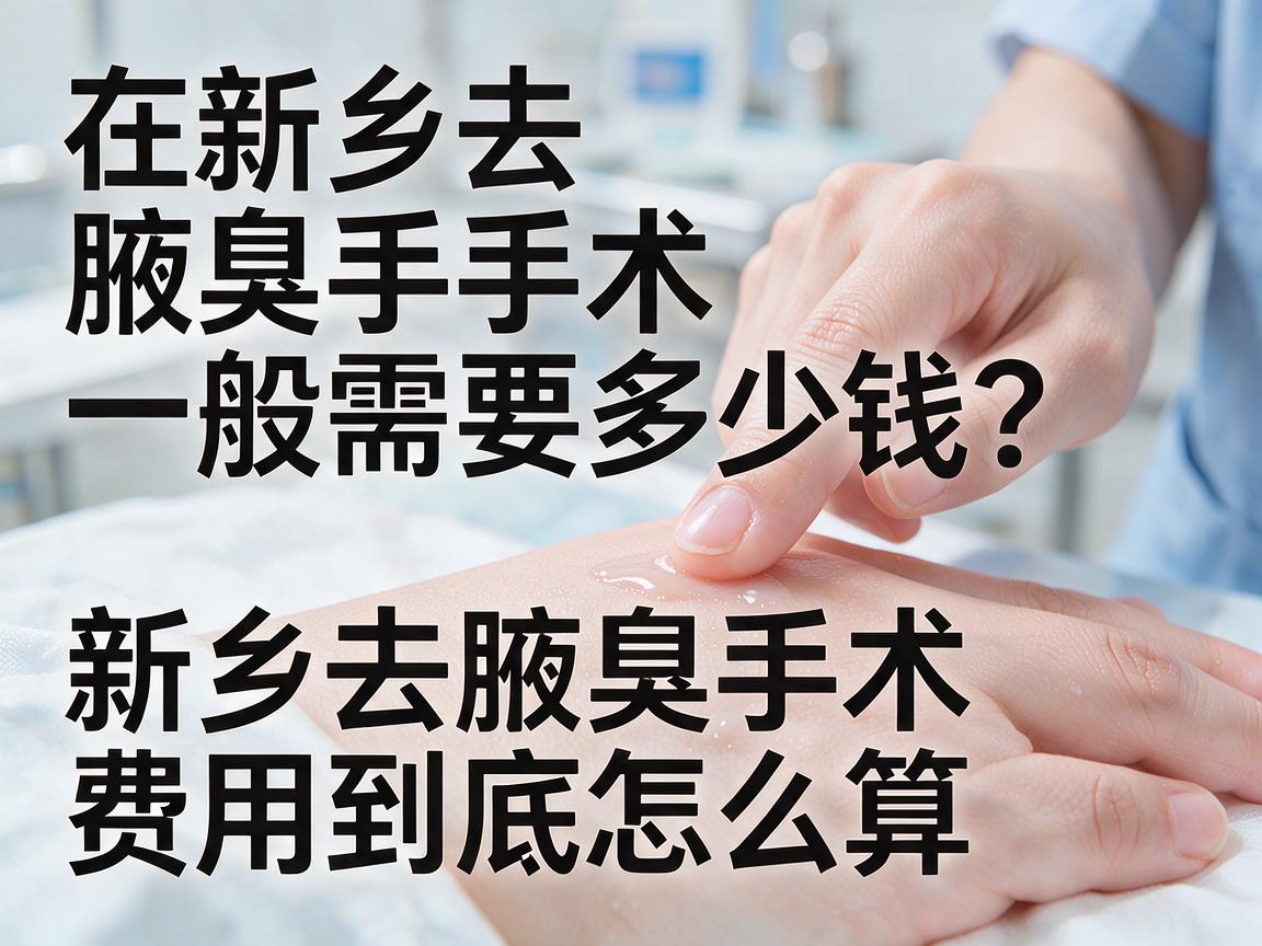 在新乡去腋臭手术一般需要多少钱?新乡去腋臭手术费用到底怎么算 在新乡去腋臭手术一般需要多少钱?新乡去腋臭手术费用到底怎么算
