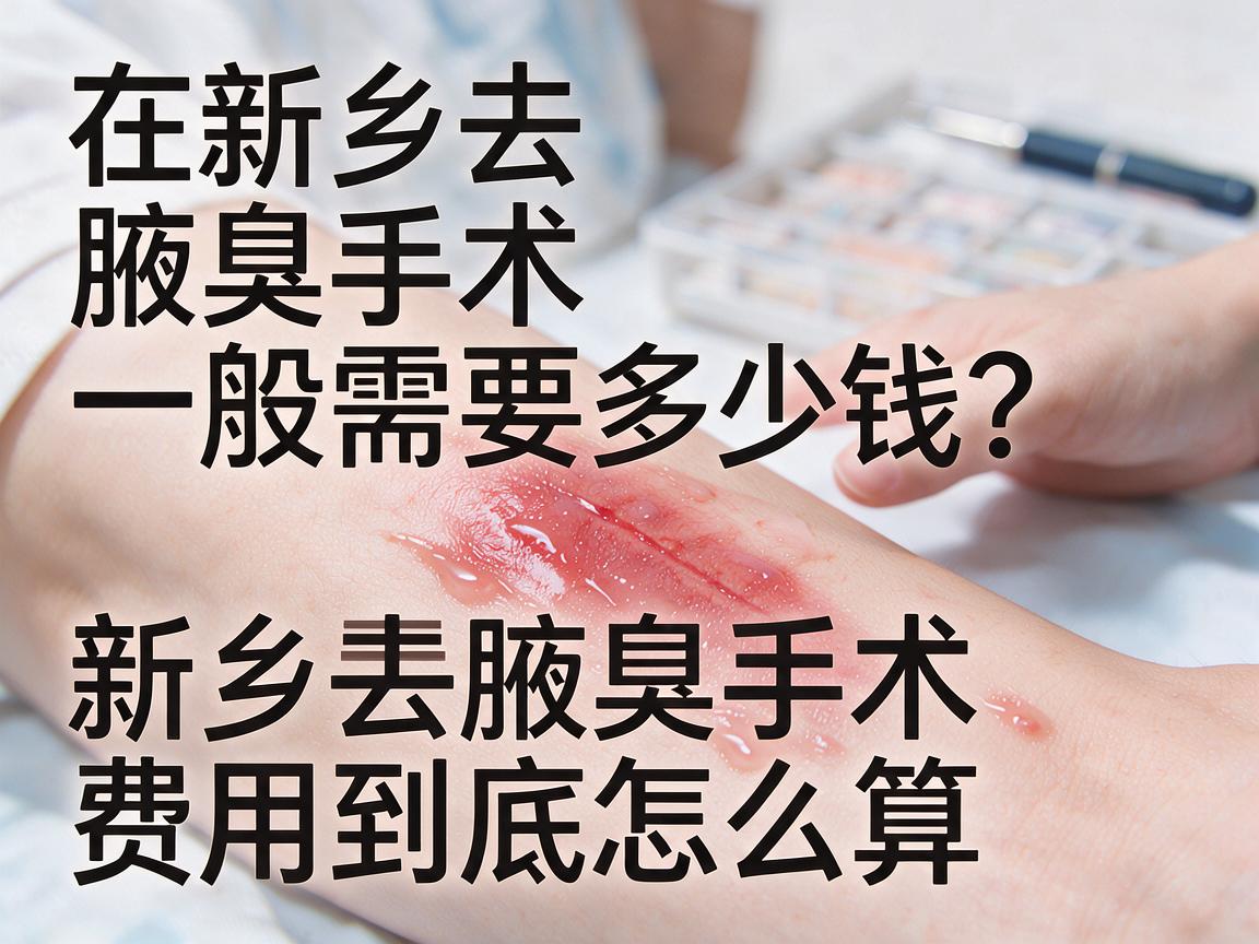 在新乡去腋臭手术一般需要多少钱?新乡去腋臭手术费用到底怎么算 在新乡去腋臭手术一般需要多少钱?新乡去腋臭手术费用到底怎么算