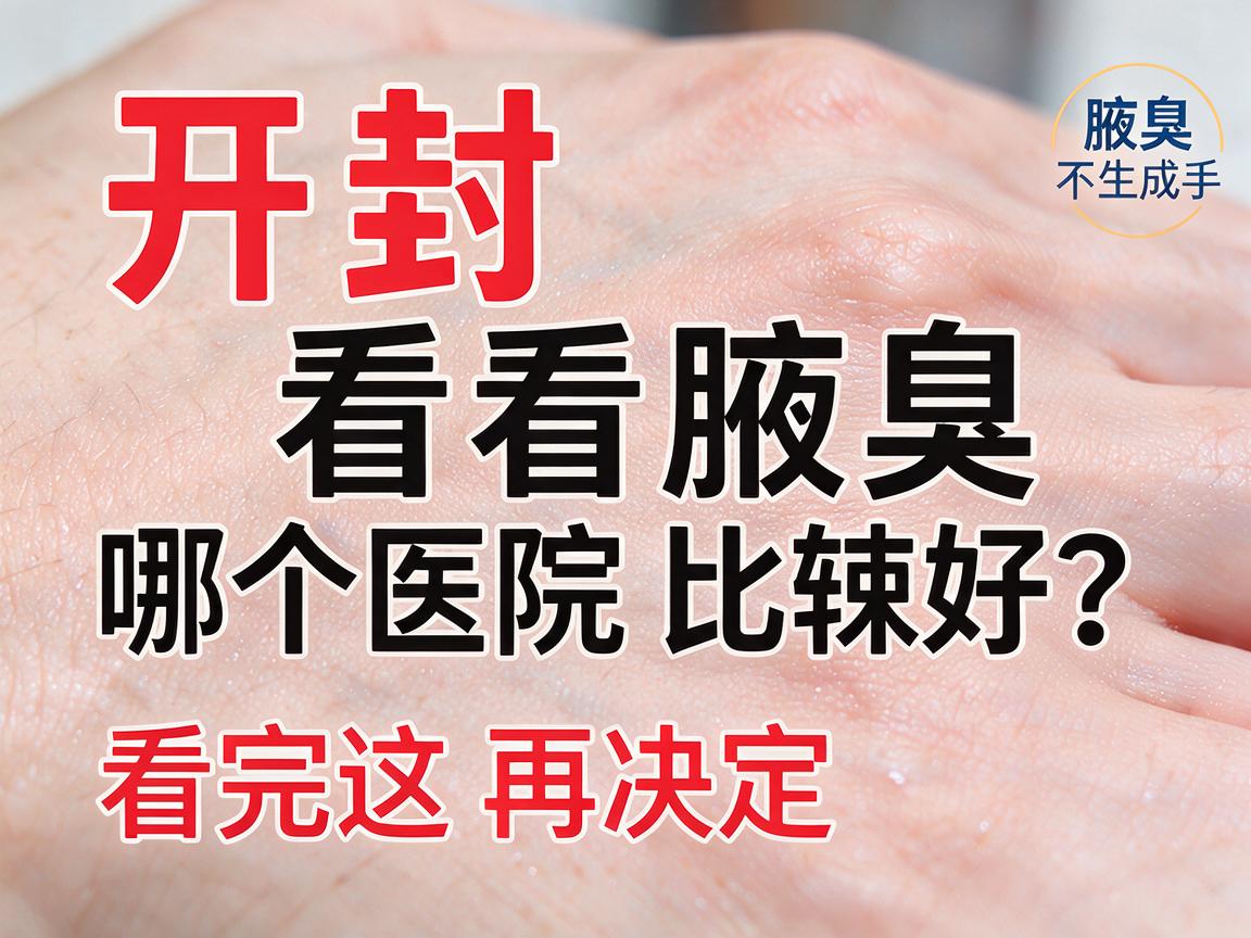 开封看腋臭哪个医院比较好？开封看腋臭哪个医院比较好，看完这篇再决定